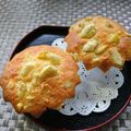 パンダネコパン's cooksnap of when they made HMで簡単美味しい栗マフィン♡.