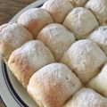ＥＲＵＦＵ's cooksnap of when they made ドライフルーツとクリチの白いちぎりパン。.