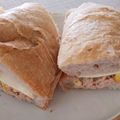 cranberry＊'s cooksnap of when they made バゲットサンド.