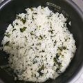 きのこ母さん's cooksnap of when they made 給食☆わかめご飯.