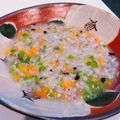 ちゃぴ♥'s cooksnap of when they made 離乳食☆白菜としらすのおかゆ.
