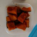 とれいら's cooksnap of when they made 炊飯器でかぼちゃ.