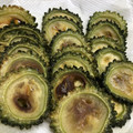 すみれ１９３'s cooksnap of when they made 栄養たっぷり ゴーヤの素揚げ.