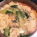 うたちまる's cooksnap of when they made ふんわり卵のカニカマ 青梗菜の簡単スープ.