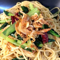 らぶかな's cooksnap of when they made 旨味たっぷりの小松菜と桜エビのパスタ.