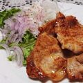 CoCoハート's cooksnap of when they made 【豚肉の生姜焼き】.