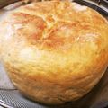 下から読んでも新聞紙's cooksnap of when they made ＊炊飯器deカンパーニュ＊.