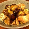 yoyoさん's cooksnap of when they made 鶏もも肉とナスのピリ辛炒め！作り置きＯＫ.