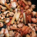 トリノオリンピック☆'s cooksnap of when they made 夜食・おつまみに♪簡単鶏膝軟骨炒め☆.