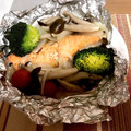 ♡みい♡♡'s cooksnap of when they made 秋鮭ときのこのホイル焼き.