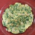 みほってぃ's cooksnap of when they made *人参の葉のちぢみ*.