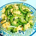 seacomet's cooksnap of when they made ゴーヤ入りふわふわ卵炒め☆チーズ味☆.