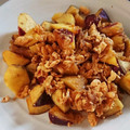 こてたす's cooksnap of when they made 簡単♪さつま芋と卵♪ほっとする甘酢炒め.
