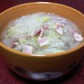 gonnanmama's cooksnap of when they made 白菜とベーコンの春雨スープ.