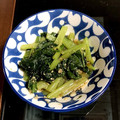クック6U7INU☆'s cooksnap of when they made 簡単☆小松菜のごま和え☆.