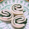 ゆうちゃんシェフ's cooksnap of when they made ❀ハムチーのロールサンド❀.