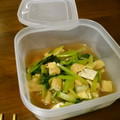 suou1106's cooksnap of when they made 麺つゆで簡単！小松菜と油揚げの煮浸し.