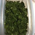 minami714's cooksnap of when they made モロヘイヤ★茹でる代わりにレンジで楽々♬.