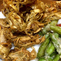 クックSUPWL9☆'s cooksnap of when they made ごぼうと人参と豚肉のカレー粉かき揚げ.