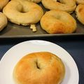 Hachiママ's cooksnap of when they made サツマイモとゴマのベーグル.