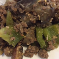 Toshiecook's cooksnap of when they made 夏の鉄板☆ナスとピーマンの挽肉炒め.