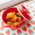 あやちん０８１６'s cooksnap of when they made 南瓜と人参のオレンジジュース煮.