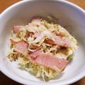 kaori238's cooksnap of when they made お弁当の隙間に千切りキャベツのマヨ炒め！.