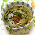 おはなすき's cooksnap of when they made さっぱり♪梅とシラスの茶漬け.