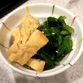 大熊猫さん's cooksnap of when they made つるむらさきと油揚げのおひたし.