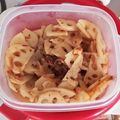 ぼるさち's cooksnap of when they made れんこんと鰹節の煮物.