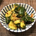 kyaoringo☆'s cooksnap of when they made 簡単3分♡中華風ピリ辛やみつきキュウリ.