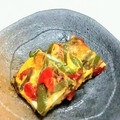 ｅｋ４'s cooksnap of when they made トマト・玉ネギ・ピーマンの卵とじ･･･？.