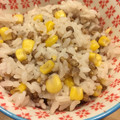 ろびりーな's cooksnap of when they made もち麦入り！とうもろこしの炊き込みご飯★.