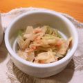 クックM73OTS☆'s cooksnap of when they made 春キャベツの味噌マヨ和え.