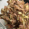 no1642's cooksnap of when they made 大量消費！みょうがとツナの胡麻和え.