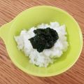 ポニーリボン's cooksnap of when they made 離乳食初期～　海苔の佃煮ご飯.