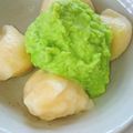 あからんち's cooksnap of when they made 冷凍枝豆OK☆白玉でずんだ餅.