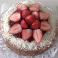 ほろまる's cooksnap of when they made 材料３つ！濃厚チョコチーズスフレケーキ.