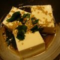 みかん主婦's cooksnap of when they made 超☆簡単豆腐のゴマ・ねぎのっけ.