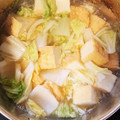 クックJMXHYH☆'s cooksnap of when they made 100円レシピ☆白菜と厚揚げの旨煮.