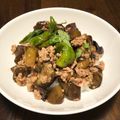 みじょーん's cooksnap of when they made 揚げナスと豚ひき肉のスイチリソテー丼.