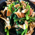 たおえり's cooksnap of when they made 小松菜の簡単♫バター醤油炒め.