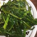 卵せんべい's cooksnap of when they made 空芯菜のあっさり炒め.