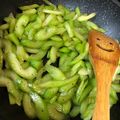 ひいGohan's cooksnap of when they made うまあじセロリ.