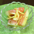 ☆なあなクック☆'s cooksnap of when they made ごま香る♡スイカの皮の中華風漬物.