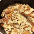 クックN9POWB☆'s cooksnap of when they made もう１品！さつま揚げと豚肉の煮物♪.