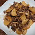 きんさんぎんさん's cooksnap of when they made 長芋と牛肉とｴﾘﾝｷﾞのｵｲｽﾀｰ炒め☆.