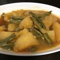 nyasnya's cooksnap of when they made じゃがいもとインゲンの煮物.