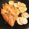ルナピース's cooksnap of when they made サーモンのローズマリー焼き.