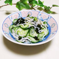 めみたん☆'s cooksnap of when they made 若芽と、しらすの酢の物♪.